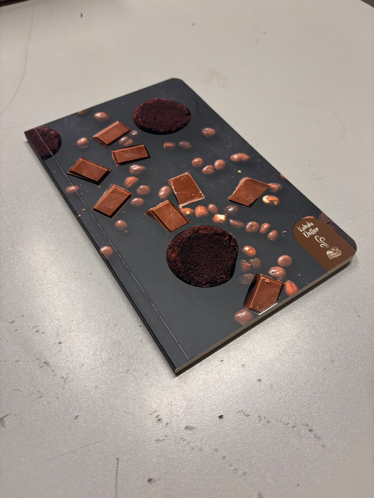 Lilamor Çikolata Kokulu Defter