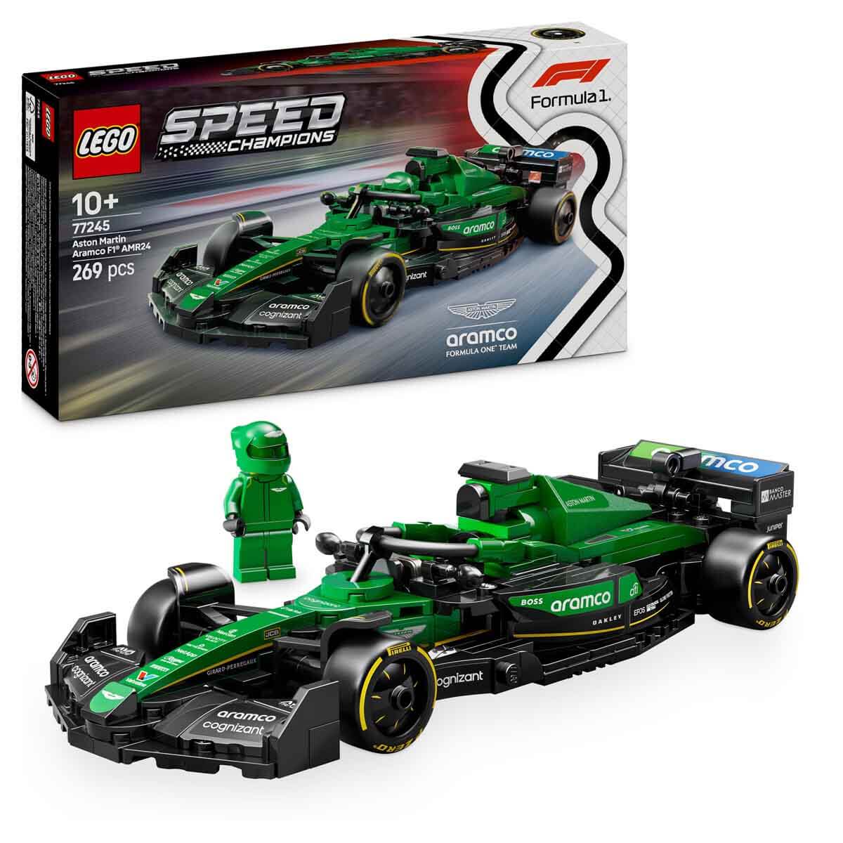 LEGO Speed Champions Aston Martin Aramco F1 AMR24 Yarış Arabası