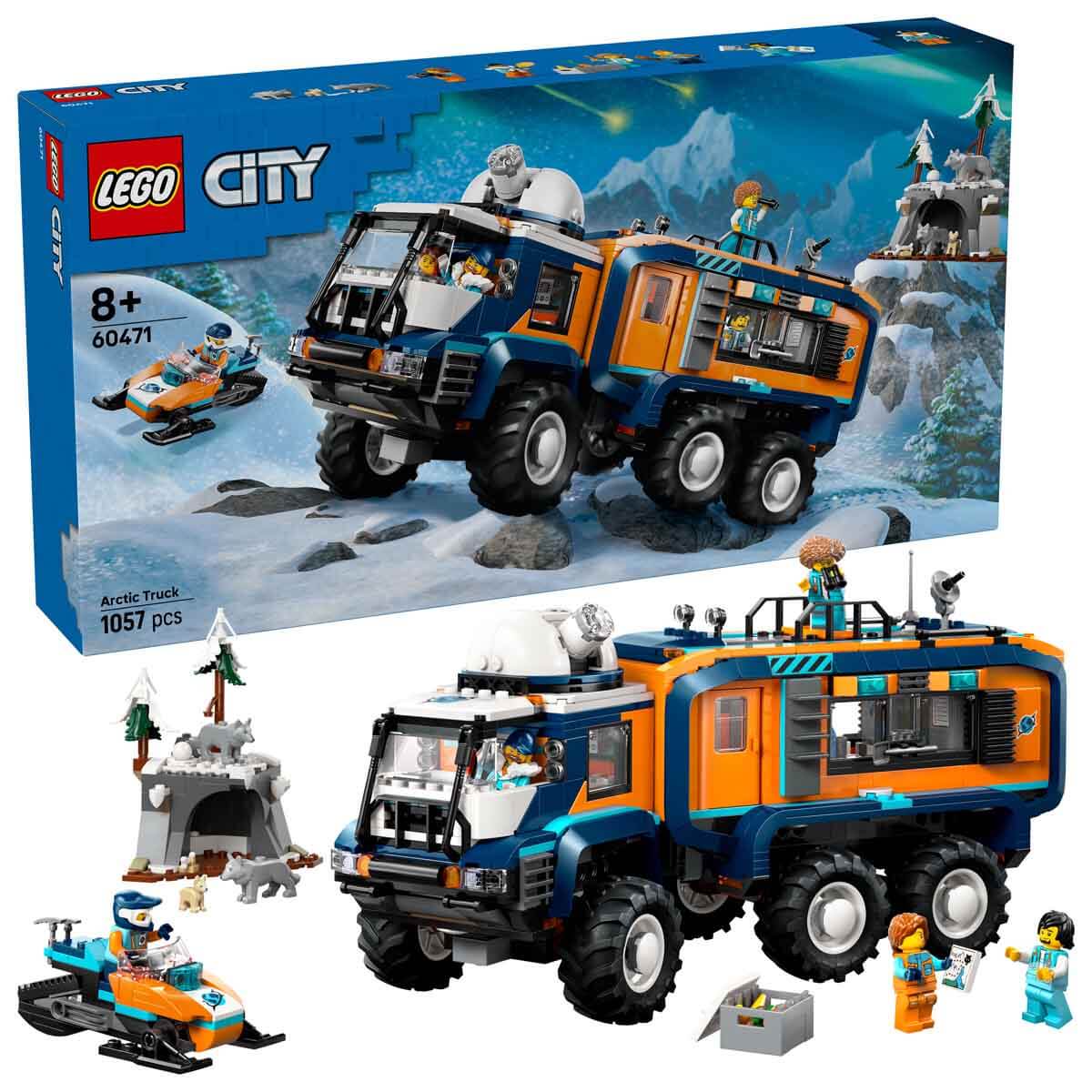 LEGO City Kutup Kaşifi Laboratuvar Kamyonu 60471