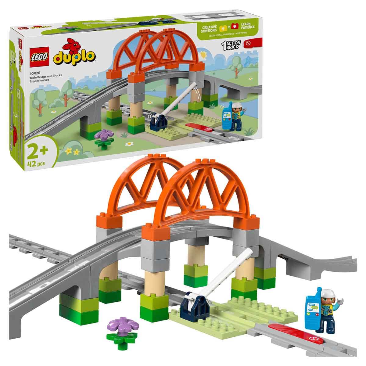 LEGO DUPLO Kasabası Tren Köprüsü ve Rayları Ek Macera Seti 10426
