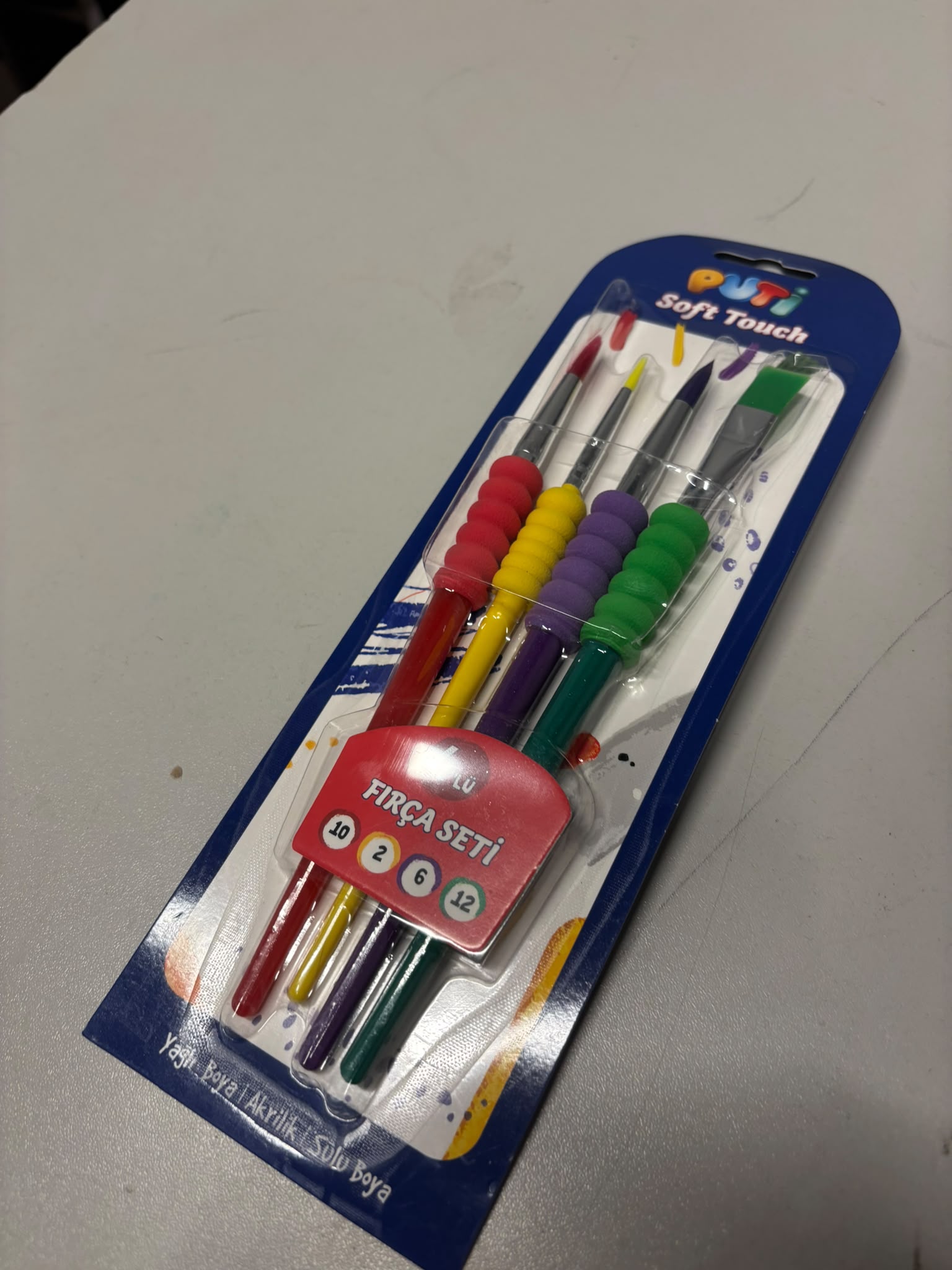 Puti 4'LÜ Fırça Seti