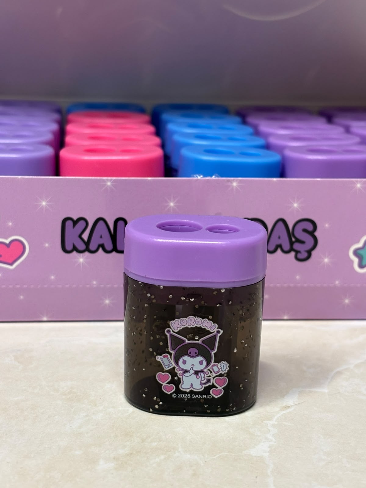 Kuromi Çift Bıçaklı Oval Kalemtıraş