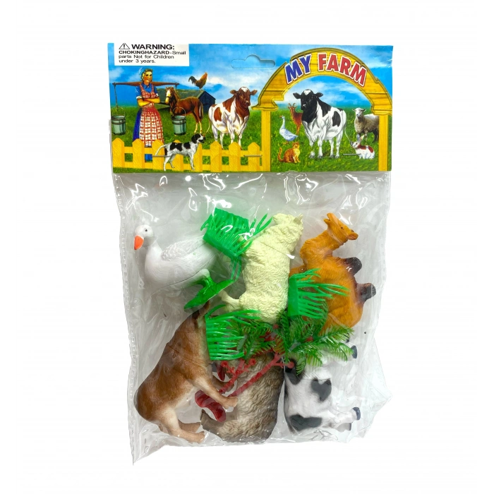 Pvc'de Çiftlik Hayvanları Seti
