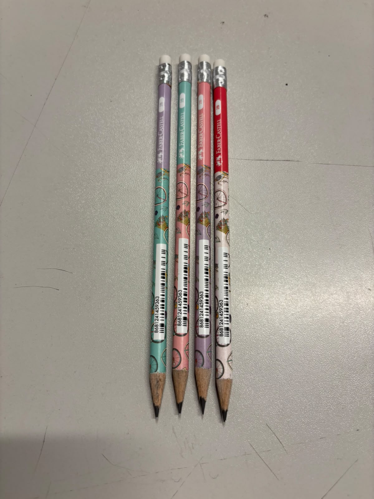 Faber Castell Silgili Bisiklet Kurşun Kalem