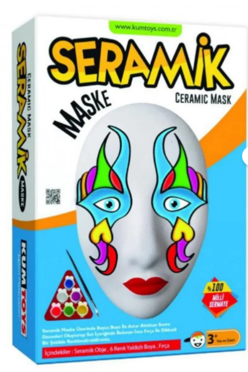 Kumtoys Seramik Maske