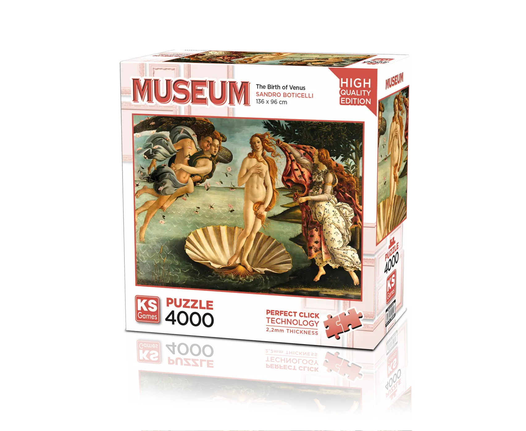 The Birth Of Venus 4000 Parça Puzzle 23507
