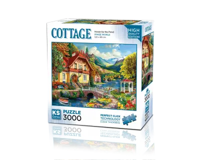House by the Pond 3000 Parça Puzzle