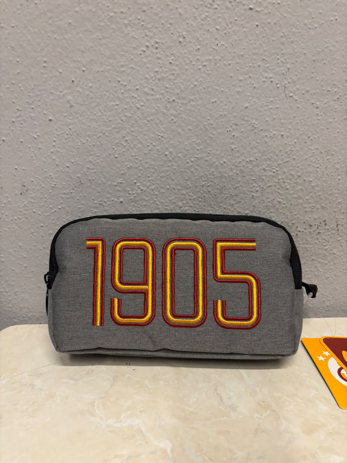  Galatasaray 1905 Nakışlı Gri Kalem Çantası 26923