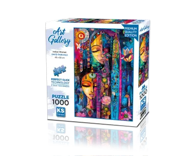Indian Woman 1000 Parça Puzzle 20851
