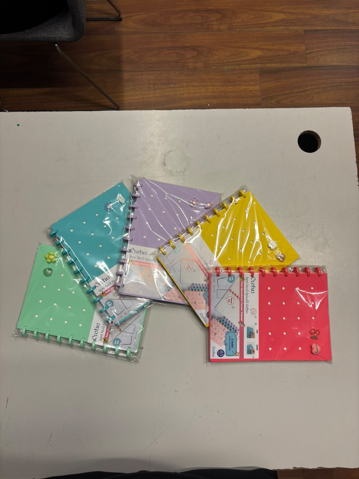 TMN B5 80YP Spiralli Crotus Defter