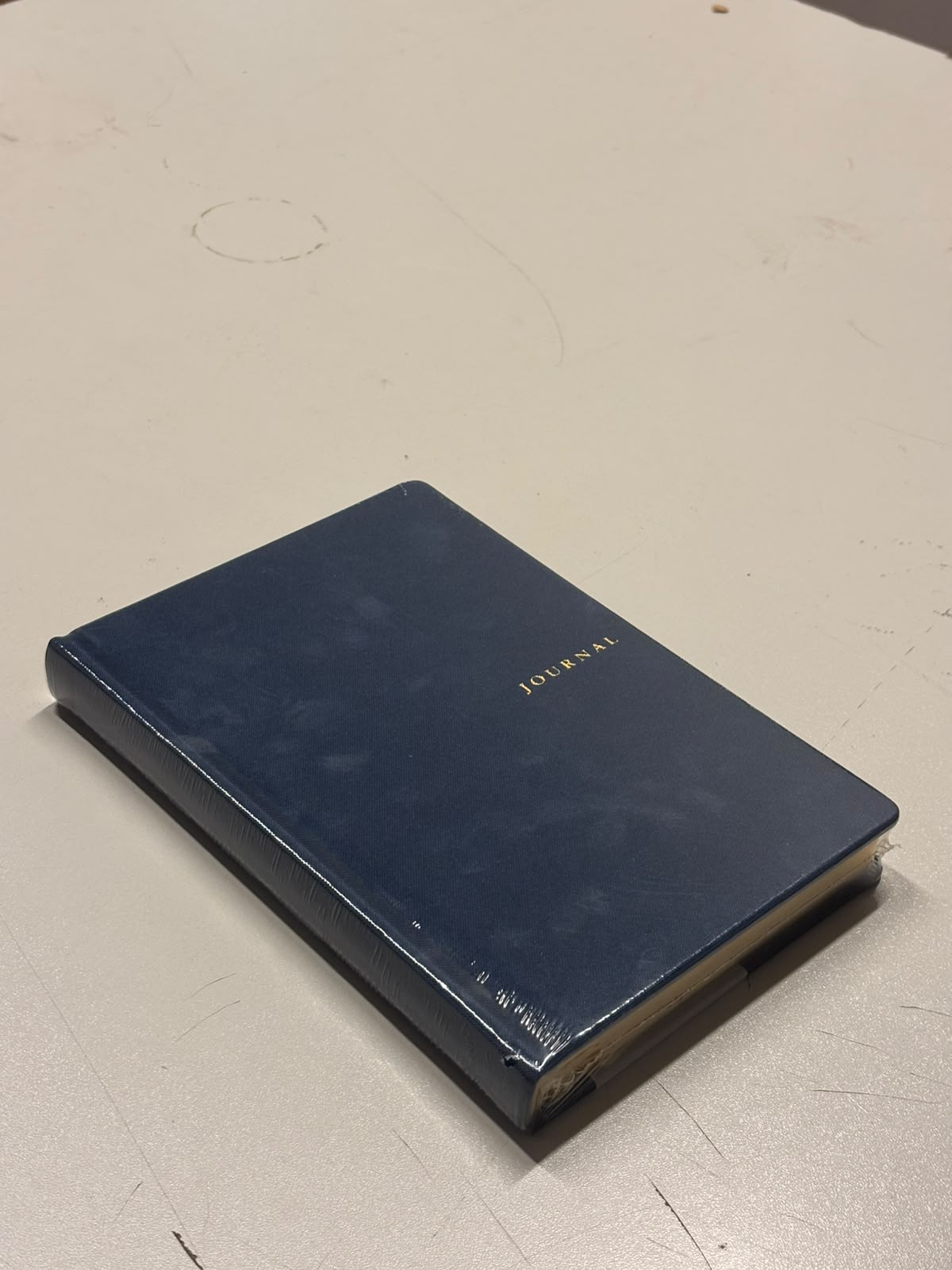 Victoria's Journals Canvas Sert Kapak Çizgili 240 Yaprak Defter - Lacivert