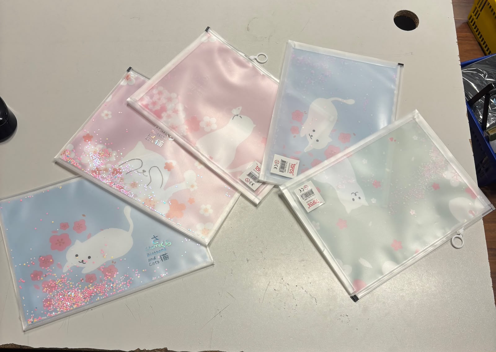 Taros Unick Color Cerry Cat Pullu A4 Kilitli Dosya