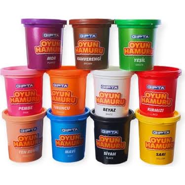 Gıpta Oyun Hamuru 120GR Tekli