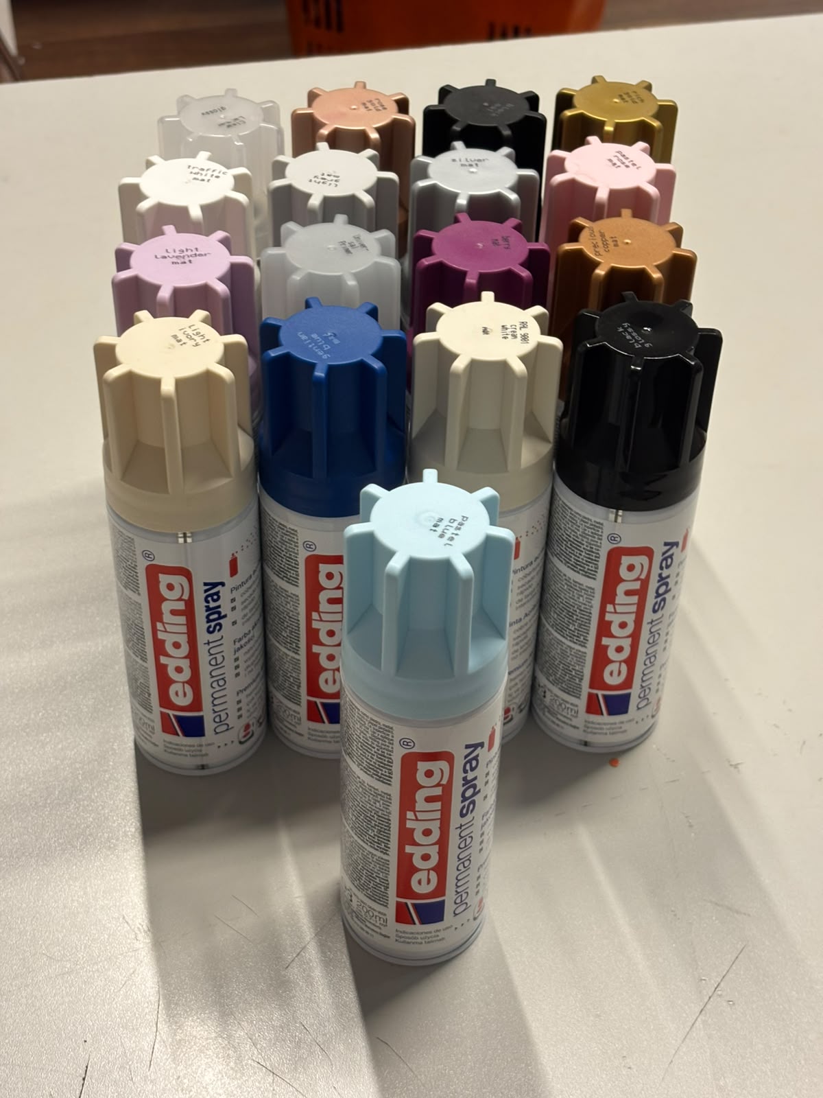 Edding Permanent Spray Silver