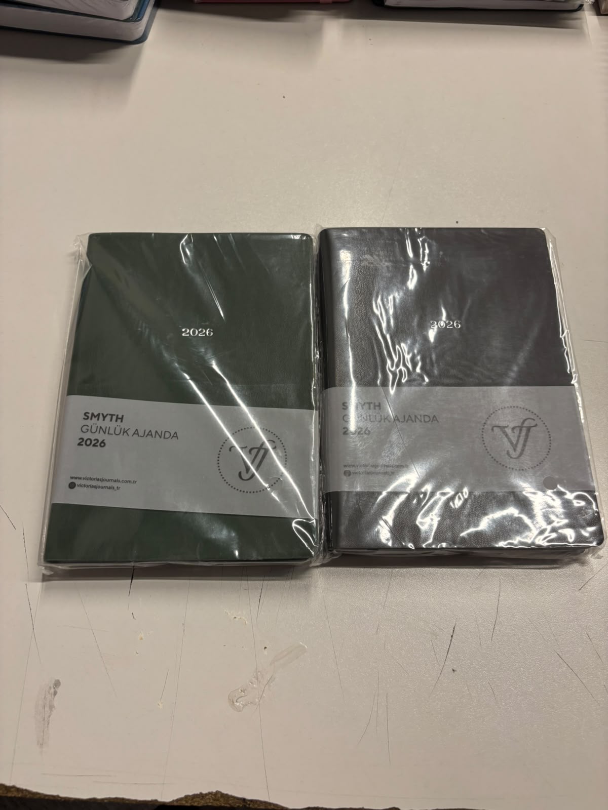 VİCTORİA'S JOURNAL SMYTH GÜNLÜK AJANDA A5 ESNEK KAPAK YEŞİL