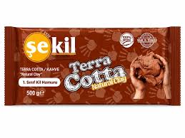 Şekil Seramik Kil Hamuru 500 GR Kahverengi