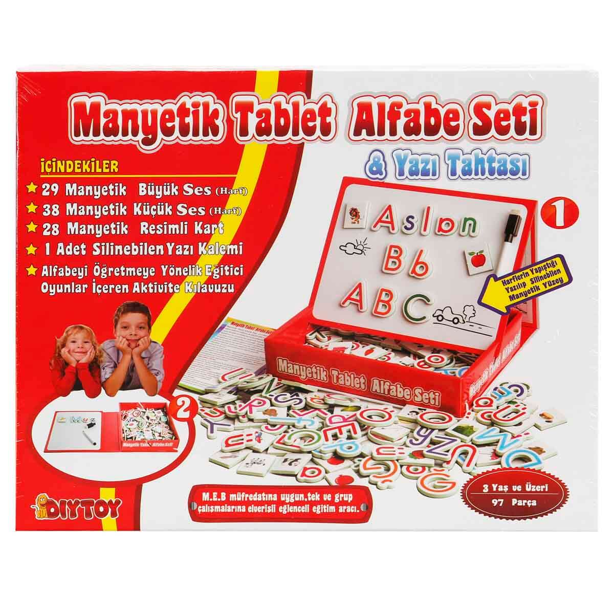 Manyetik Tablet Alfabe Seti