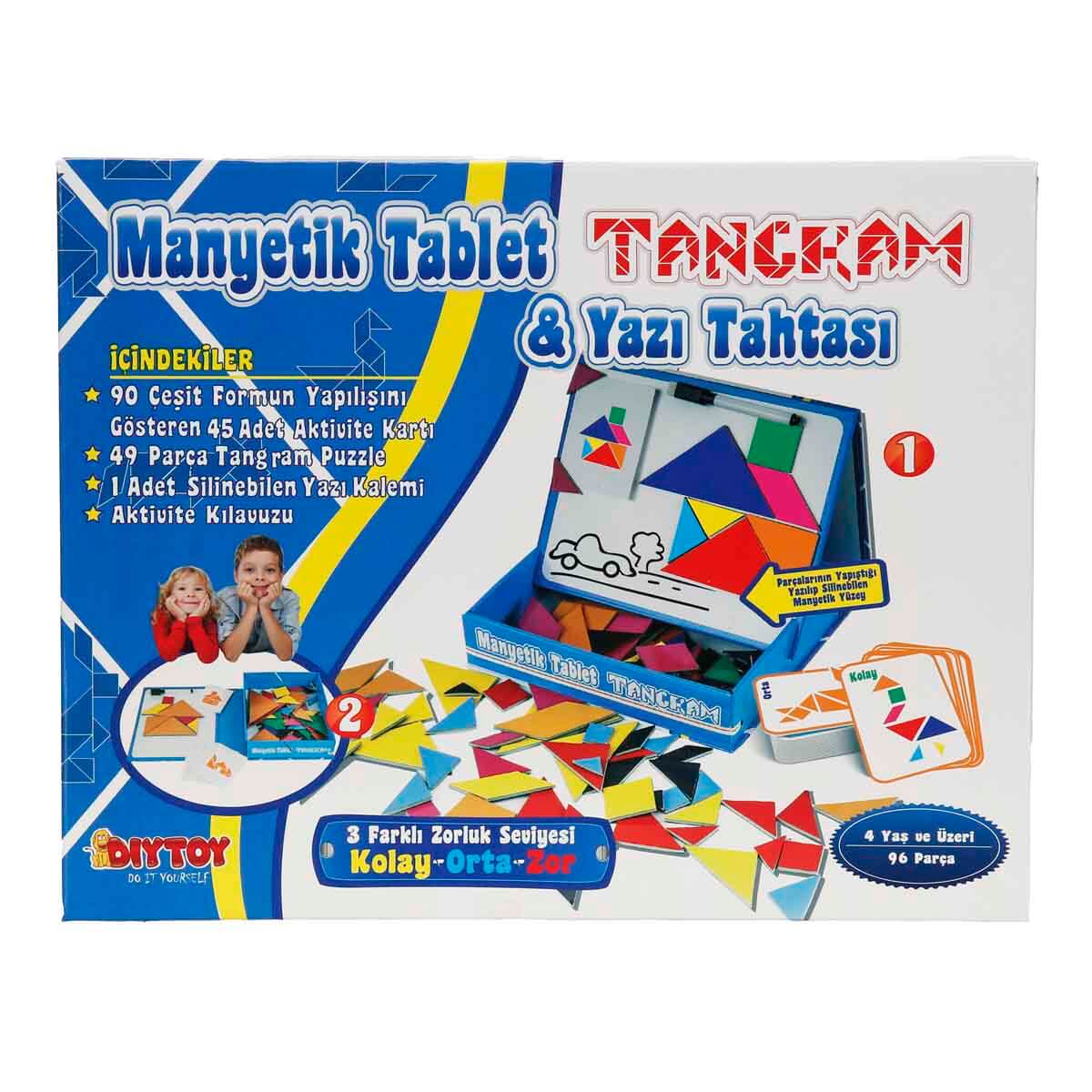 Manyetik Tablet Tangram Yazı Tahtası