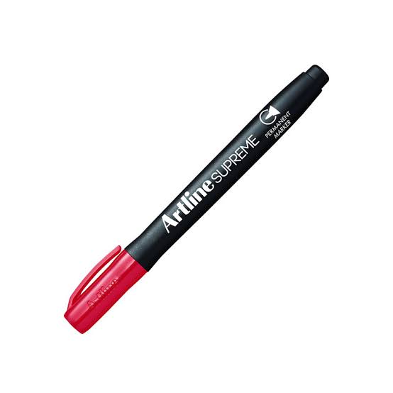 Artline Supreme Permanent Marker Red