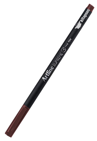 Artline Supreme Fine Pen Dark Brown