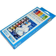 SÜDOR AKRİLİK BOYA TÜP 12X9 ML SD195
