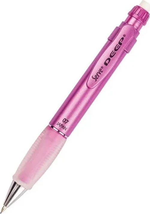 SERVE DEEP MEKANIK KURSUN KALEM 07MM METALIK MOR