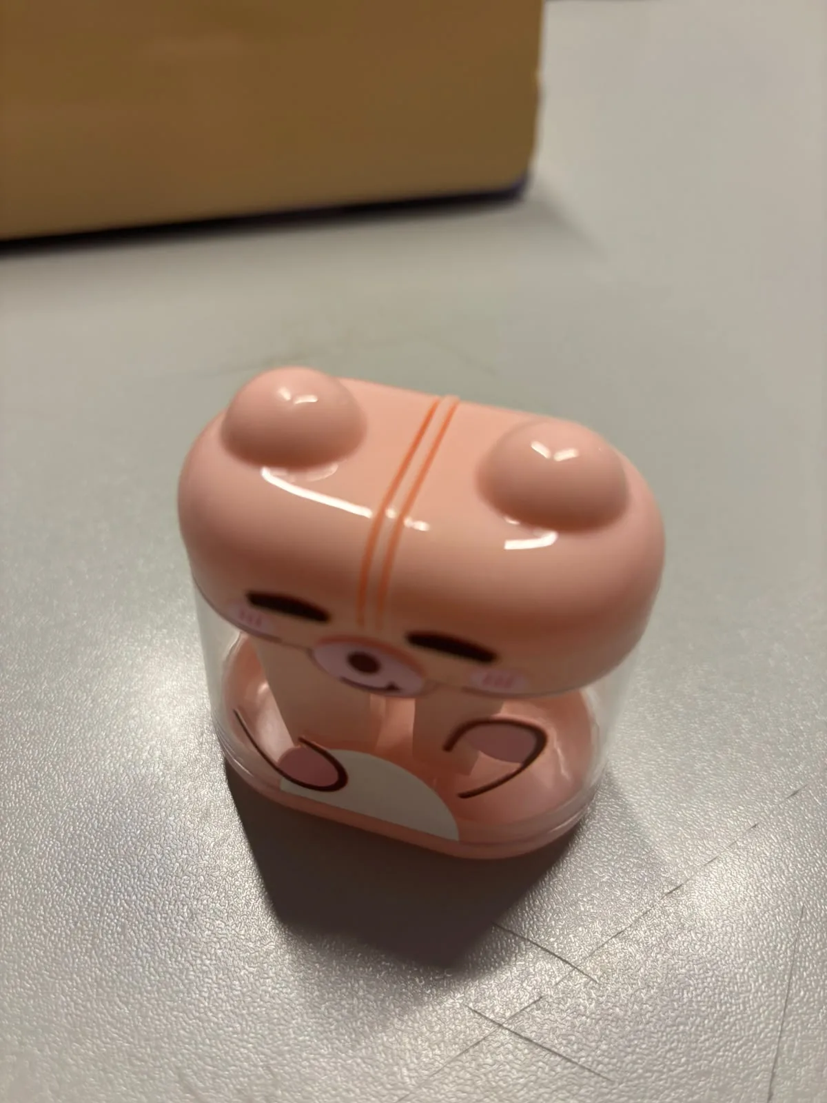 PASTEL BEAR BABE ÇİFT BIÇAKLI KALEMTIRAŞ MK8556