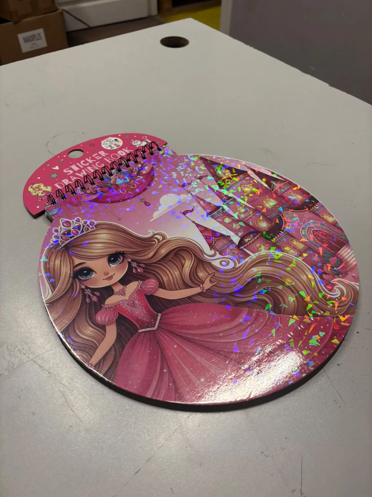 MAXX BSB-0101 STİCKERLI RESİM DEFTERİ PRENSES BÜYÜK