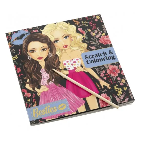 TAROS BESTİES SCRATCH&COLOURİNG BOOK 12 YAPRAK