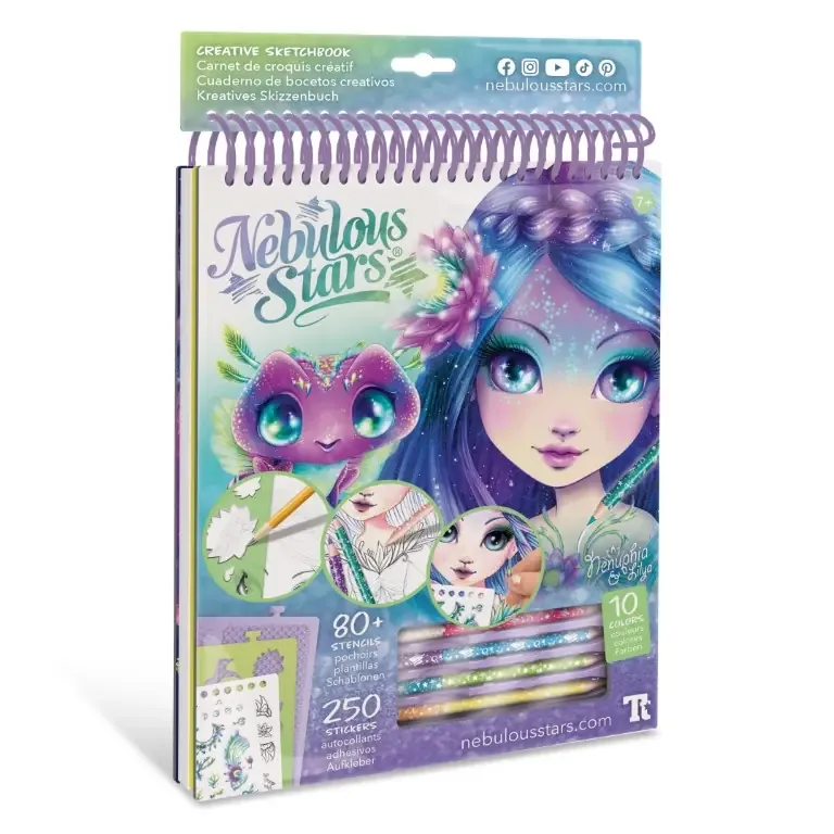 TAROS NEBULOUS STARS CREATİVE SKETCH BOOK - NENUPHİA
