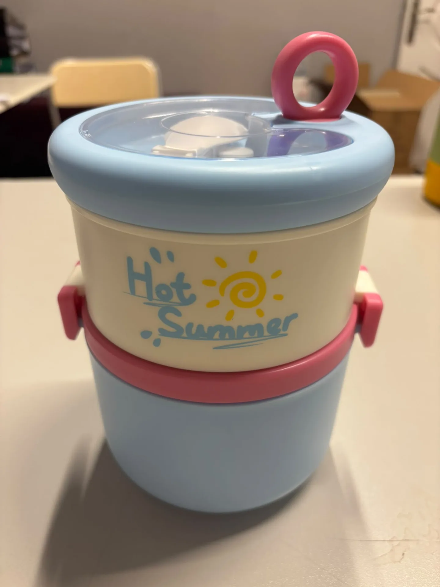 VAGONLİFE VGN12167 ÇELİK LUNCHBOX MAVİ