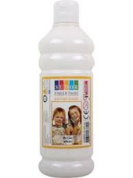 SÜDOR PARMAK BOYASI TEK RENK BEYAZ 500 ML SD8009-13