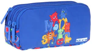 KAUKKO KIDS KALEM ÇANTASI MONSTER L5406