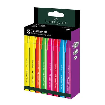 FABER CASTEL TEXTLİNER38 NEON HİGHTLİGHTER