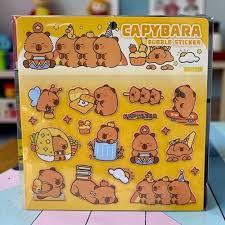 MAXX BUBBLE CAPY BARA 3D STİCKER