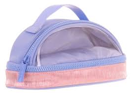 KAUKKO MAGIC DREAMS CRESCENT KALEM ÇANTASI LEATHER FLORAL BLUE