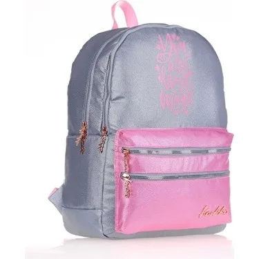 KAUKKO SPARKLE SIRT ÇANTASI -DUBLE GRİ