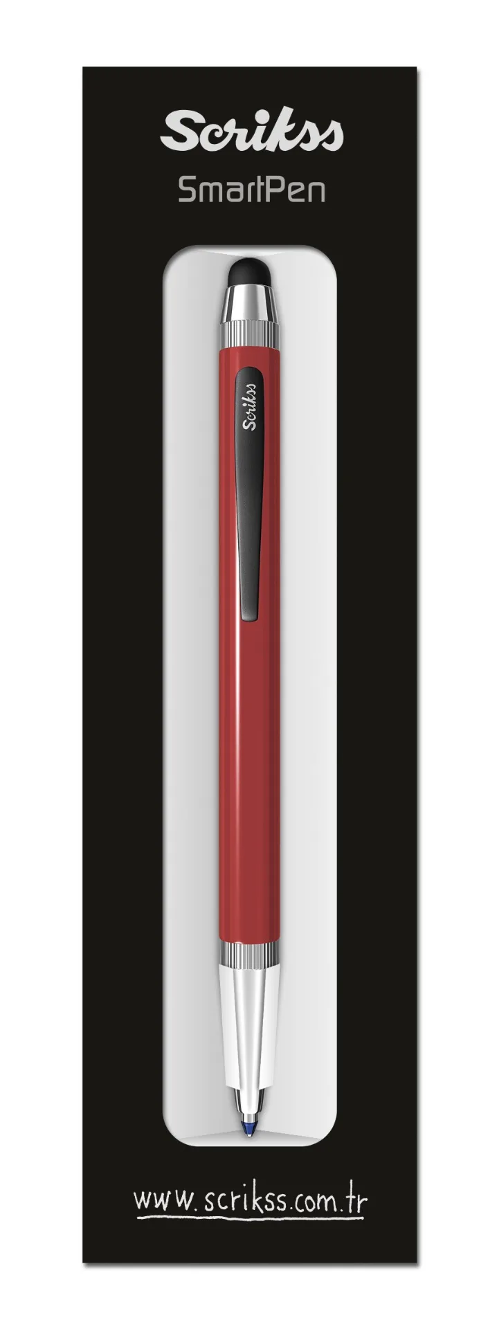 SCRİKSS SMART PEN TÜKENMEZ KALEM KIRMIZI