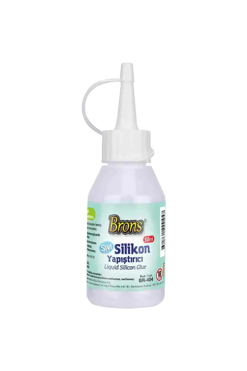BRONS SIVI SİLİKON YAPIŞTIRICI 50 ML