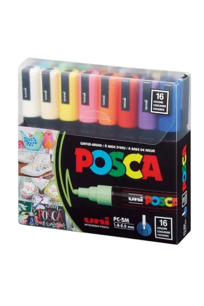 UNİ POSCA PC-7M 1.8-2.5 SU BAZLI BOYAMA MARKÖRÜ