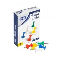 MAS RENKLİ HARİTA  ÇİVİSİ (SİLİNDİRİK) .....