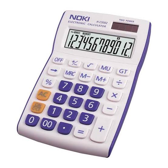 NOKİ HESAP MAKİNASI CS002 MAVİ