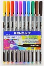 PENSAN FİNELİNER KALEM 6500 10 LU PLASTİK KUTU