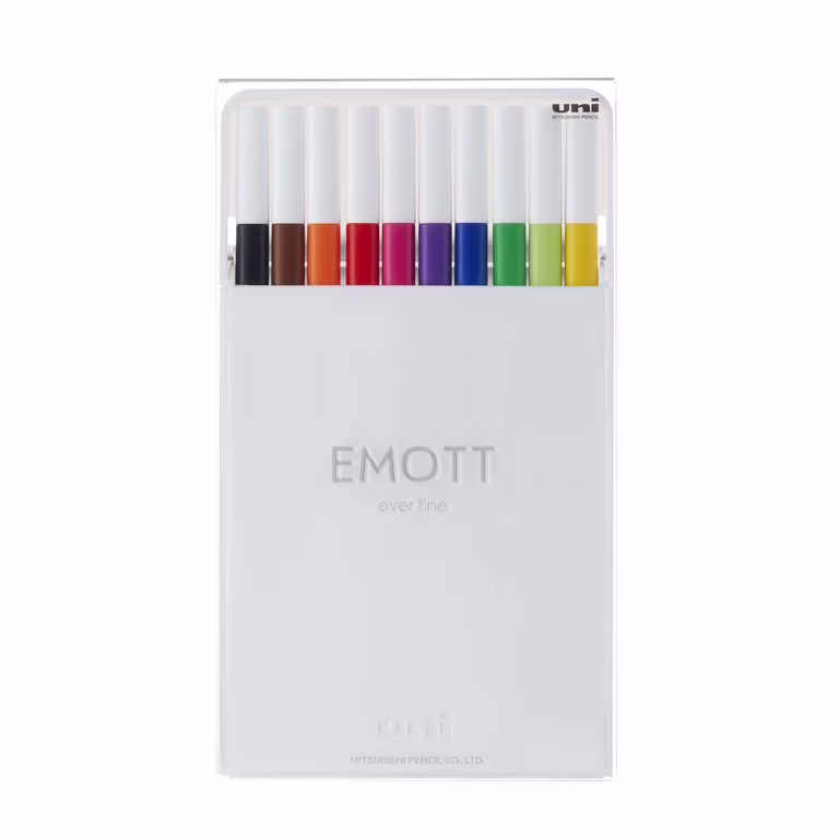 EMOTT Fineliner Pen Set 1 10 Colors