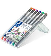 STAEDTLER 30805-SSB6 PIGMENT LINER KARIŞIK RENK 0.5 MM 6'LI SET