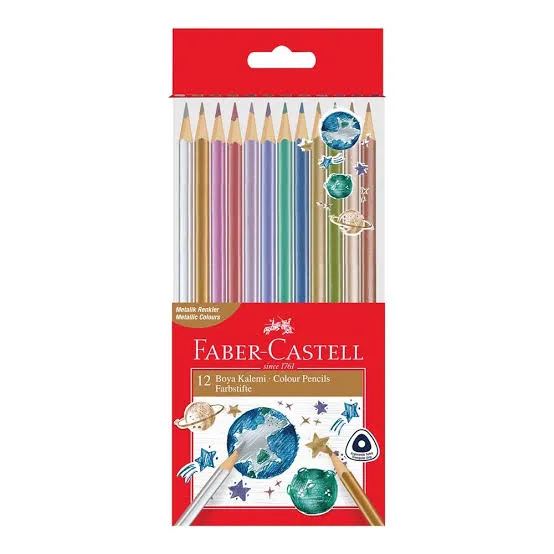 FABER CASTELL ÜÇGÜN METALİK BOYA KALEMİ