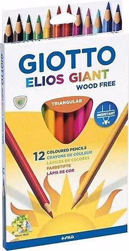 GIOTTO ELIOS GIANT ASKILI KURU BOYA 12Lİ
