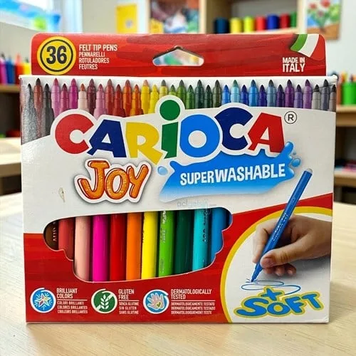 Carioca Joy Yıkanabilir Keçeli Kalem 36 Lı