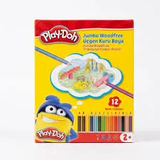 PLAYDOH 12Lİ JUMBO ÜÇGEN KURU BOYA 32366