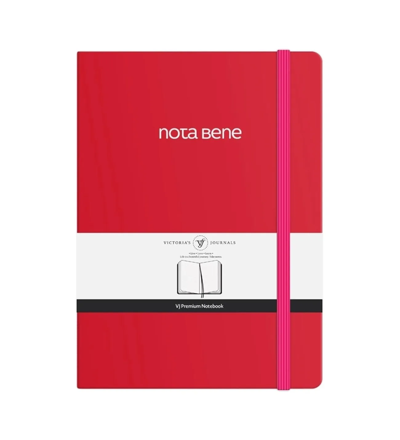 VJ PREMİUM SERT KAPAK DEFTER A4 192 SYF ÇİZGİLİ KIRMIZI